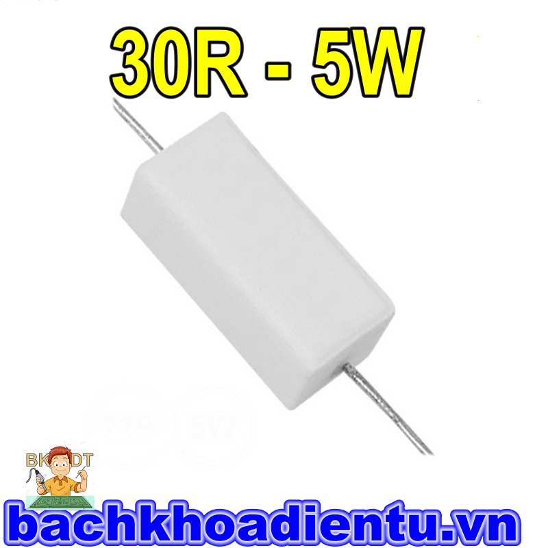 Điện trở 5W 30R chất lượng tốt