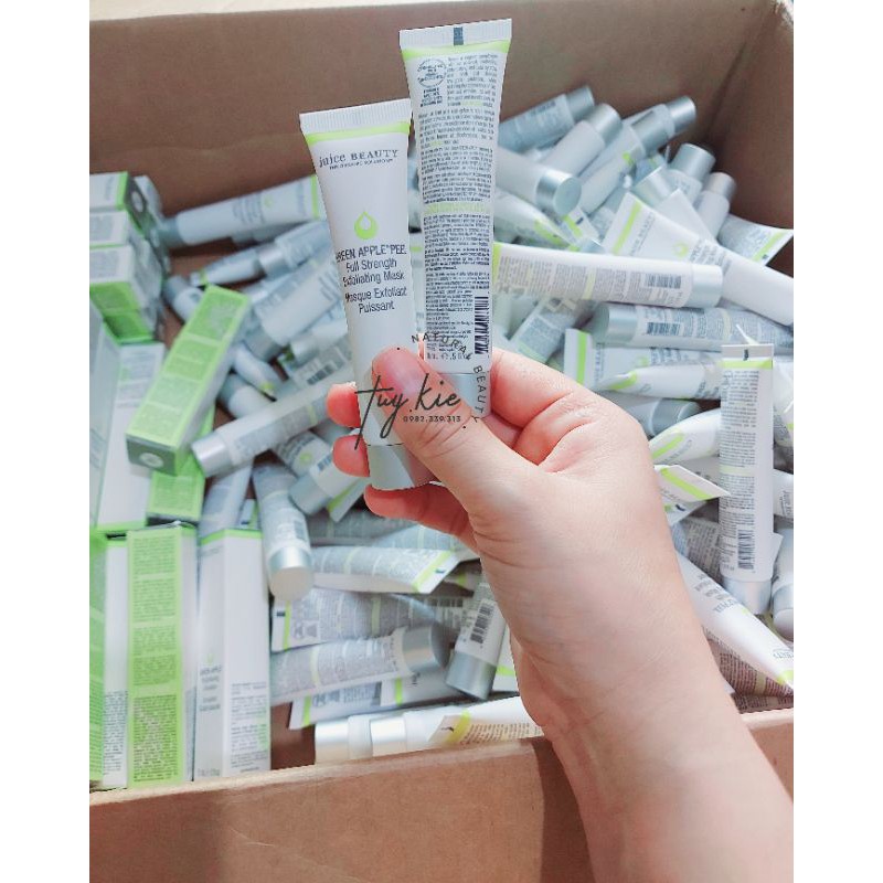 Mặt Nạ Tẩy Da Chết Sáng Da Juice Beauty Green Apple Peel Full Strength Exfoliating Mask