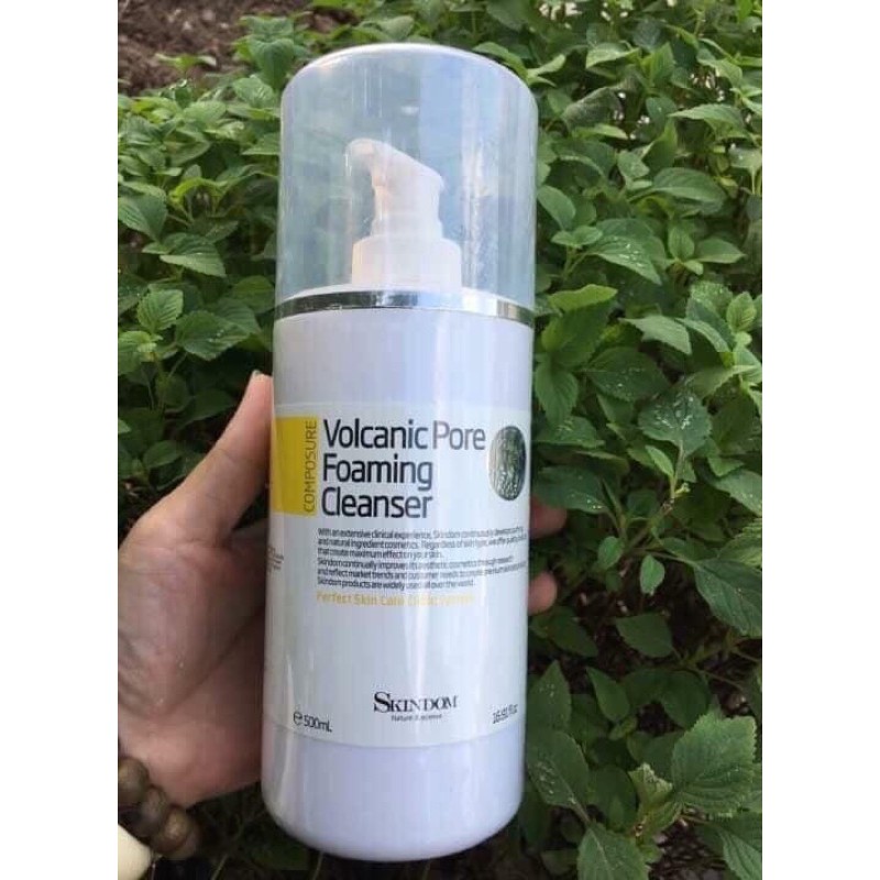 Sữa rửa mặt tạo bọt SKINDOM 500ml Hàn Quốc