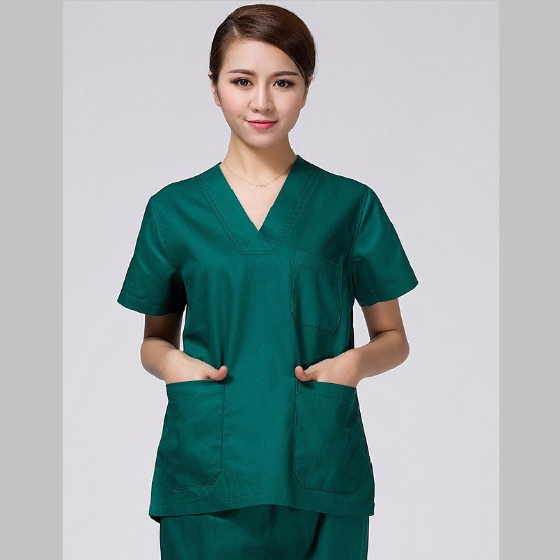 ĐỒNG PHỤC MỔ SPA, THẨM MĨ VIỆN VẢI KAKI THUN MÁT LẠNH ĐỦ SIZE M,L,XL,2XL
