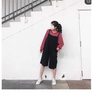 Quần yếm culottes