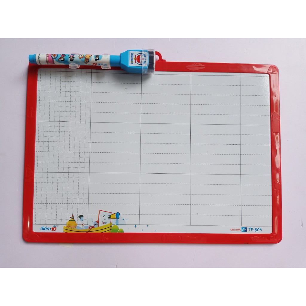 Bảng bộ 2 mặt kèm 1 cây viêt bảng có đầu lau