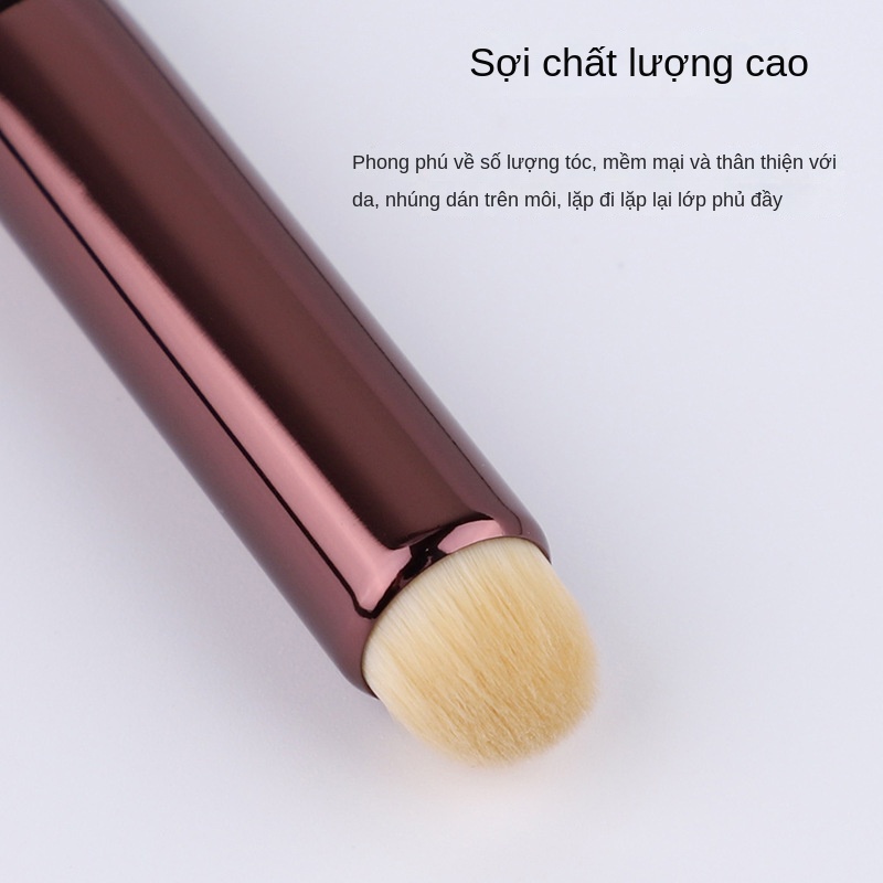 Cọ trang điểm che khuyết điểm môi đầu tròn được khuyên dùng bởi Cọ trang điểm môi cầm tay đa chức năng kumo
