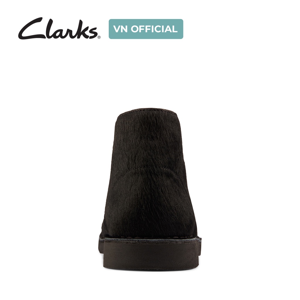 Giày Ankle Boot Nữ CLARKS Desert Boot 2 Màu Đen