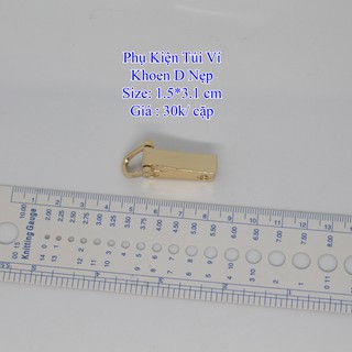 Khoen D Nẹp 4 màu (54k/1cặp)