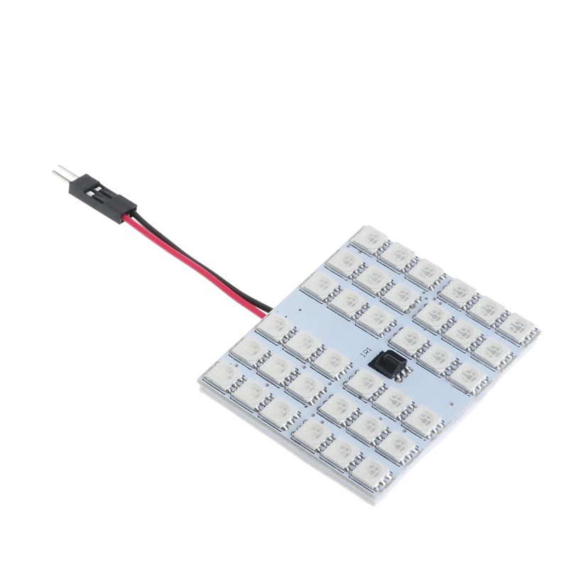2 Đèn Led T10 36SMD RGB Kèm Điều Khiển Từ Xa Cho Xe Hơi