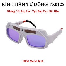 Kính Hàn Điện Tử Cao Cấp TX-012S,Bảo Vệ Mắt An Toàn Tuyệt Đối + Tặng Kính chắn xỉ và hộp bảo quản