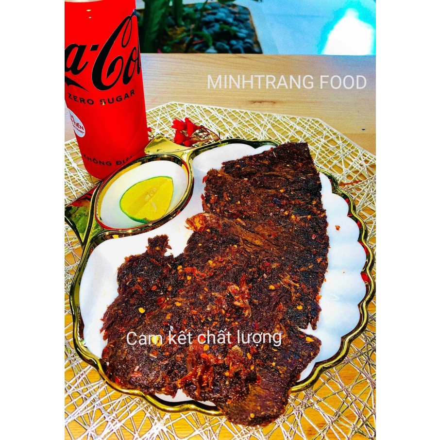 BÒ KHÔ MIẾNG ĐÀ NẴNG 100gram -BÒ KHÔ ĐEN - NGỌT CAY