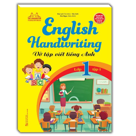 Sách - English Handwriting - Vở tập viết tiếng anh lớp 1 tập 1