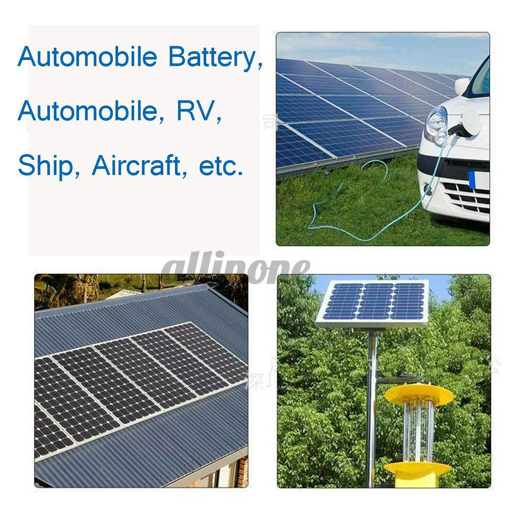 Tấm Pin Năng Lượng Mặt Trời Monocrystalline 200w 12v 10-50a