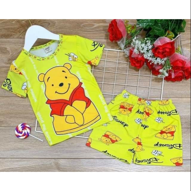 12_24kg ( có số đo áo) Bộ thun lạnh 3d chất đẹp, mát hình gấu cho bé ẢNH THẬT, VIDEO _ KHĂN RẰN SHOP