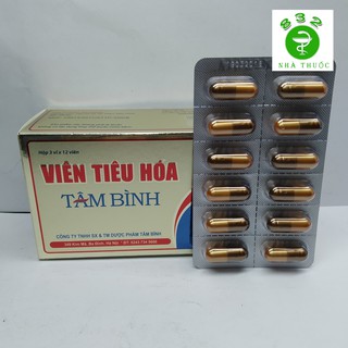 VIÊN TIÊU HÓA TÂM BÌNH hỗ trợ giảm triệu chứng rối loạn tiêu hoá, viêm đại tràng