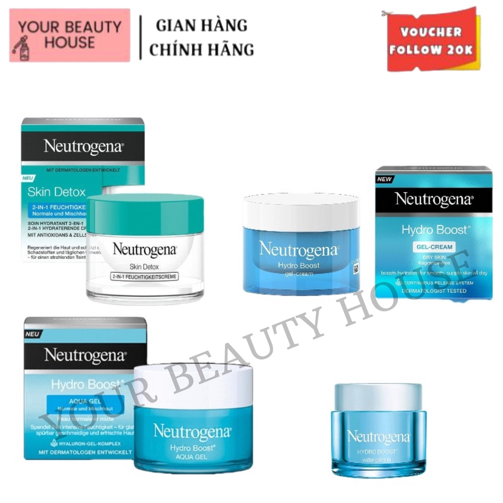 Kem Cấp Nước Dưỡng Ẩm Neutrogena