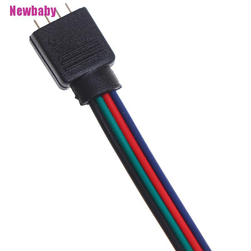 Dây Cáp Nối Rgb 10cm 15cm 4pin Cho Đèn Led 3528 / 5050 Rgb