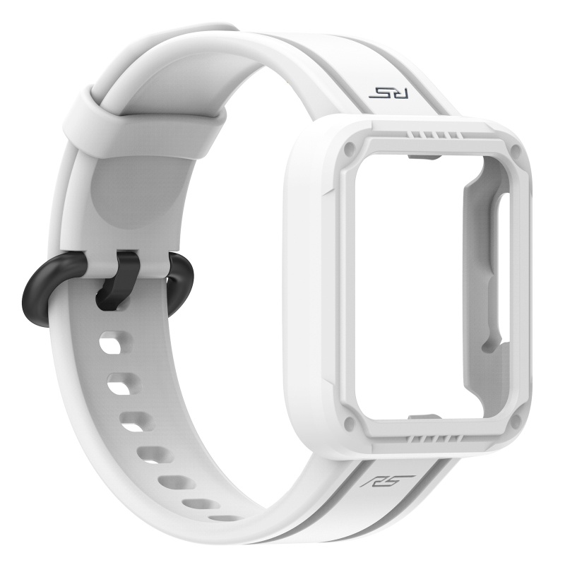 Dây Đeo Thay Thế Chất Liệu Silicon Màu Trơn Cho MI Watch lite 1 2