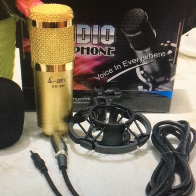 Mic thu âm bm-900 ami