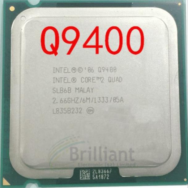 [TUELAM] Cpu core quad Q9400 Q9300 4 nhân socket 775 chính hãng