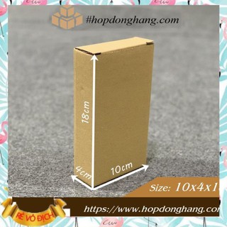 Combo 100 hộp 18x10x4 - hộp carton đóng hàng