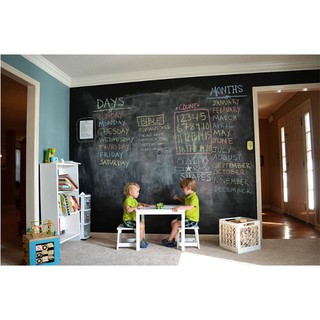 Decal Bảng Đen Viết Phấn (Có Màu Đen ) Size 60x200cm
