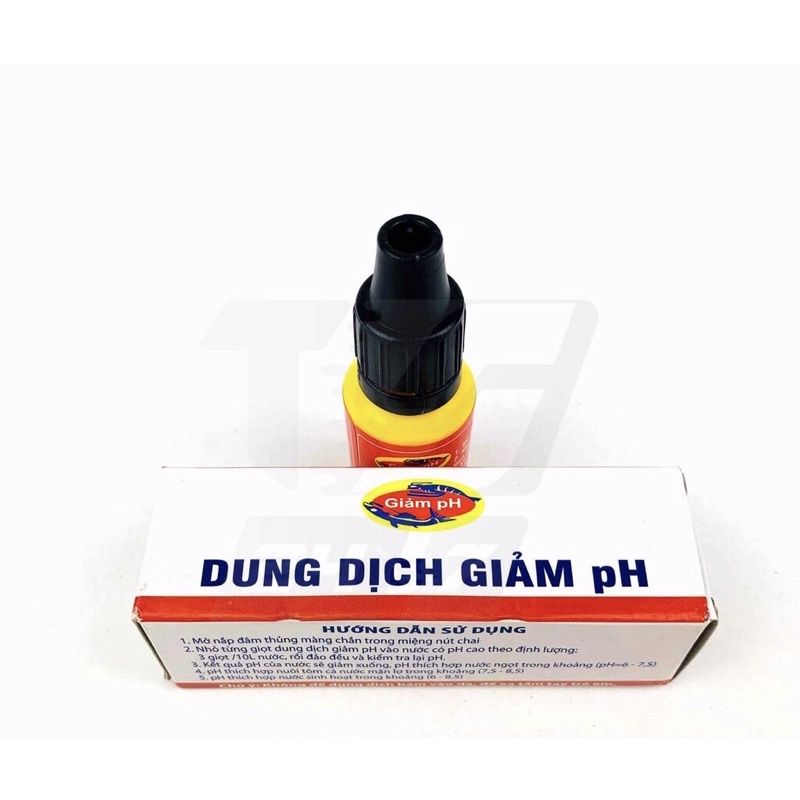 Dung dịch GIẢM pH nước | Xử lý hồ nuôi cá, hồ thủy sinh