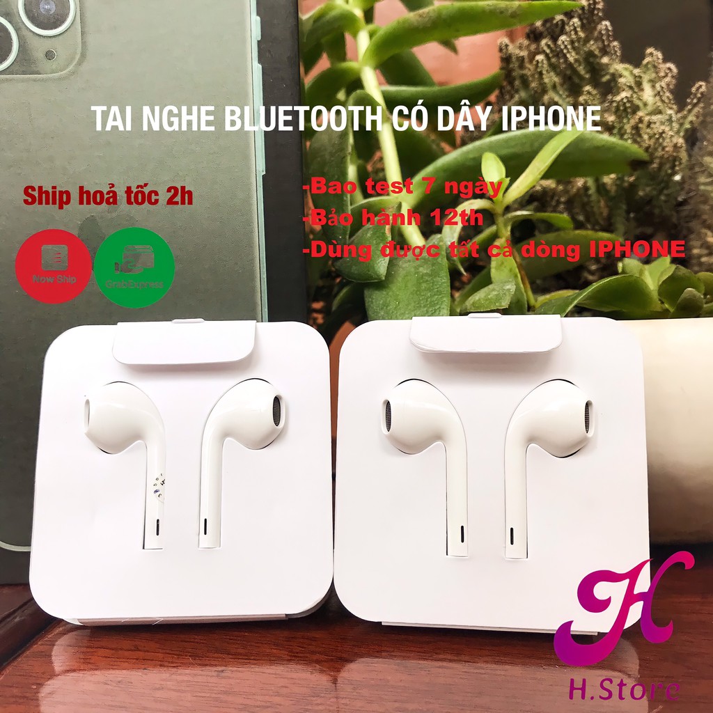 Tai nghe chân lightning iphone 7/7Plus/8/8 Plus/ X/ Xs Max/ 11 / 11 Pro Max tai nghe bluetooth