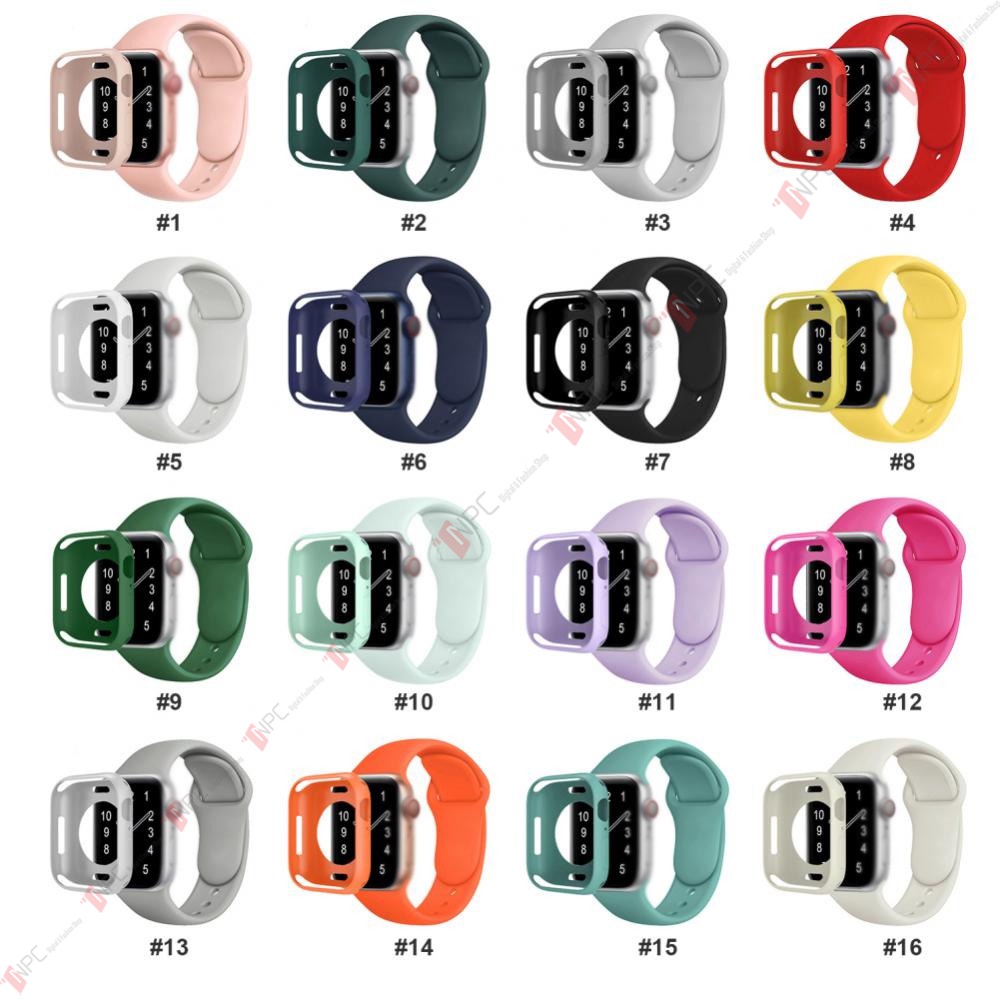 Ốp Đồng Hồ AW Color Candy Dành Cho Series 6 SE 5 4 3 2 1 Kích Thước 38mm 42mm 40mm 44mm Bảo Vệ Chống Trầy Sước Va Đập