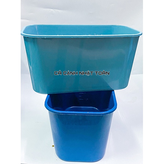 THÙNG NHỰA 5 LÍT NUÔI CÁ BẢY MÀU BETTA 30X17X16CM