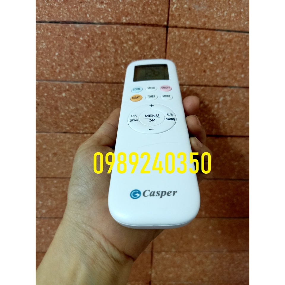 Điều khiển điều hòa Casper 2 chiều chính hãng