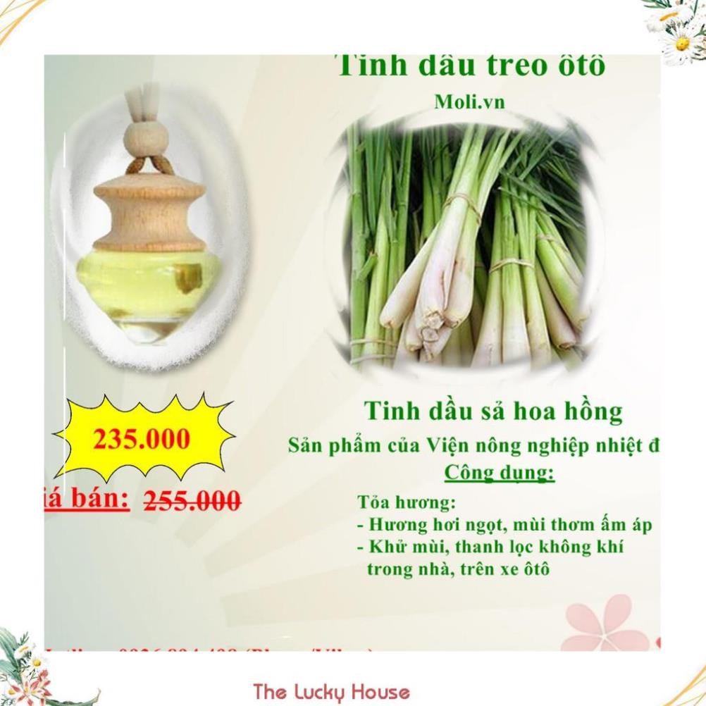 Tinh dầu sả hồng 10ml Viện nông nghiệp