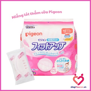 Miếng Lót Thấm Sữa Pigeon Gói 126 Miếng Cho Bé Hàng Nội Địa Nhật Bản