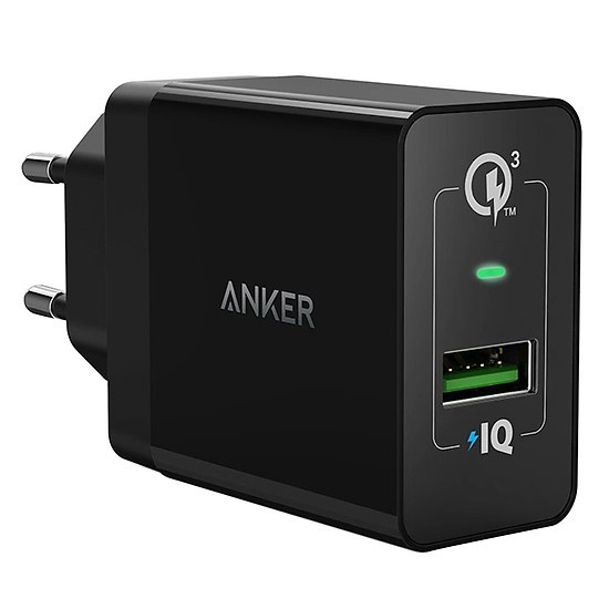 Sạc ANKER PowerPor t+ 1 cổng 18w Quick Charge 3.0 - A2013