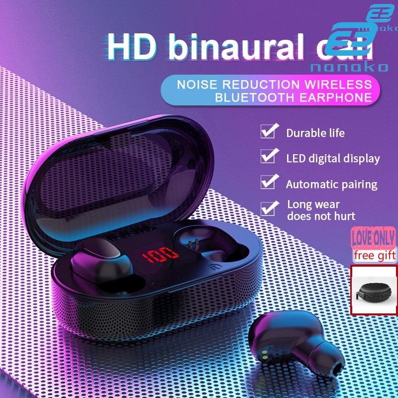 Bộ Tai Nghe Bluetooth 5.0 Không Dây L21 / L22