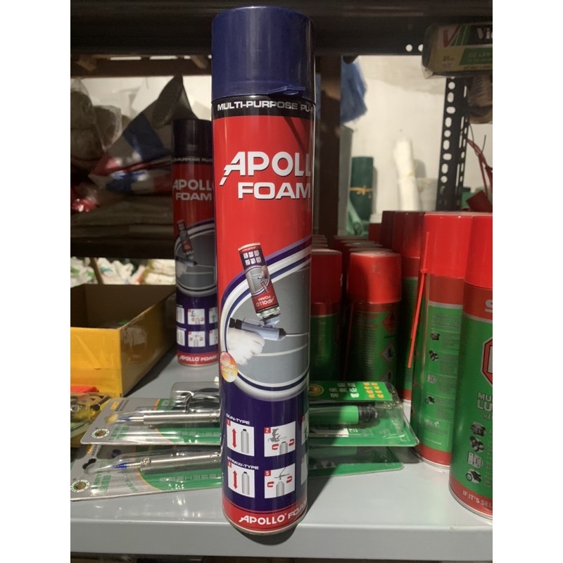 Keo bọt nở - Apollo Foam 750ml  dùng trang trí làm gương mây bồng bềnh siêu hot