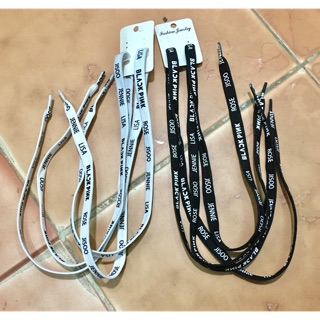 Dây buộc giày BLACkPINK 2 đôi ( 1 đôi đen , 1 đôi trắng )
