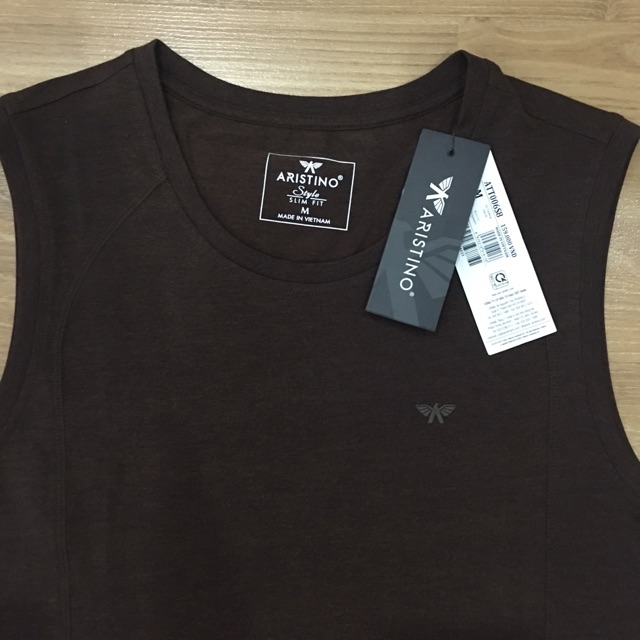 Áo Thun Ba Lỗ Aristino ATT006s8-Slim 4 Màu còn S