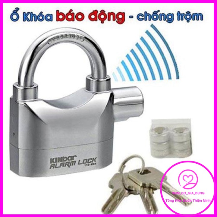 Khoá chống trộm có còi báo động