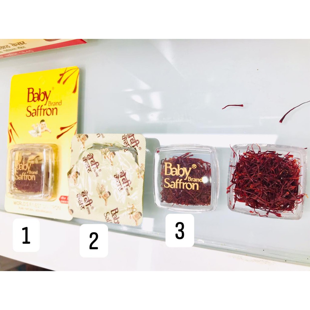 Baby Saffron_ Nhụy Hoa Nghệ Tây Ấn Độ Chính Hãng_ Hộp 1gr | BigBuy360 - bigbuy360.vn