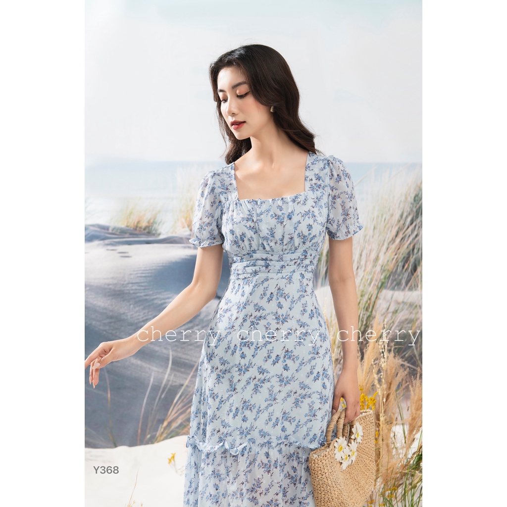 Váy hoa tiểu thư Y368