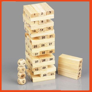 [HOT SALE] Trò chơi rút gỗ 54 thanh size nhỏ cho mọi lứa tuổi