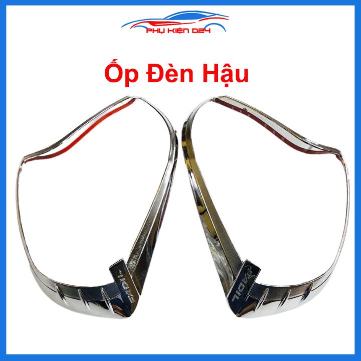 Ốp viền đèn pha hậu mạ crom Fadil 2019-2020-2021-2022 chống trầy trang trí bảo vệ xe