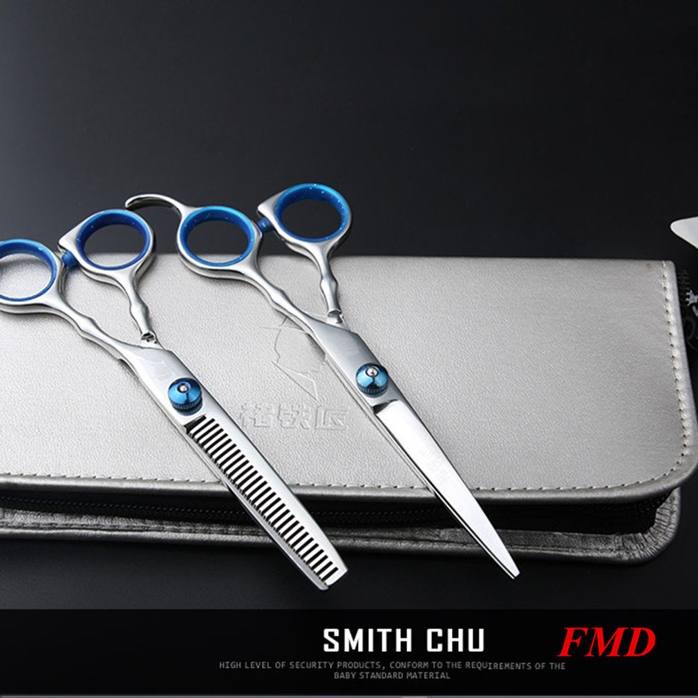 Bộ 6 kéo cắt tóc chuyên dụng Smith Chu XK01