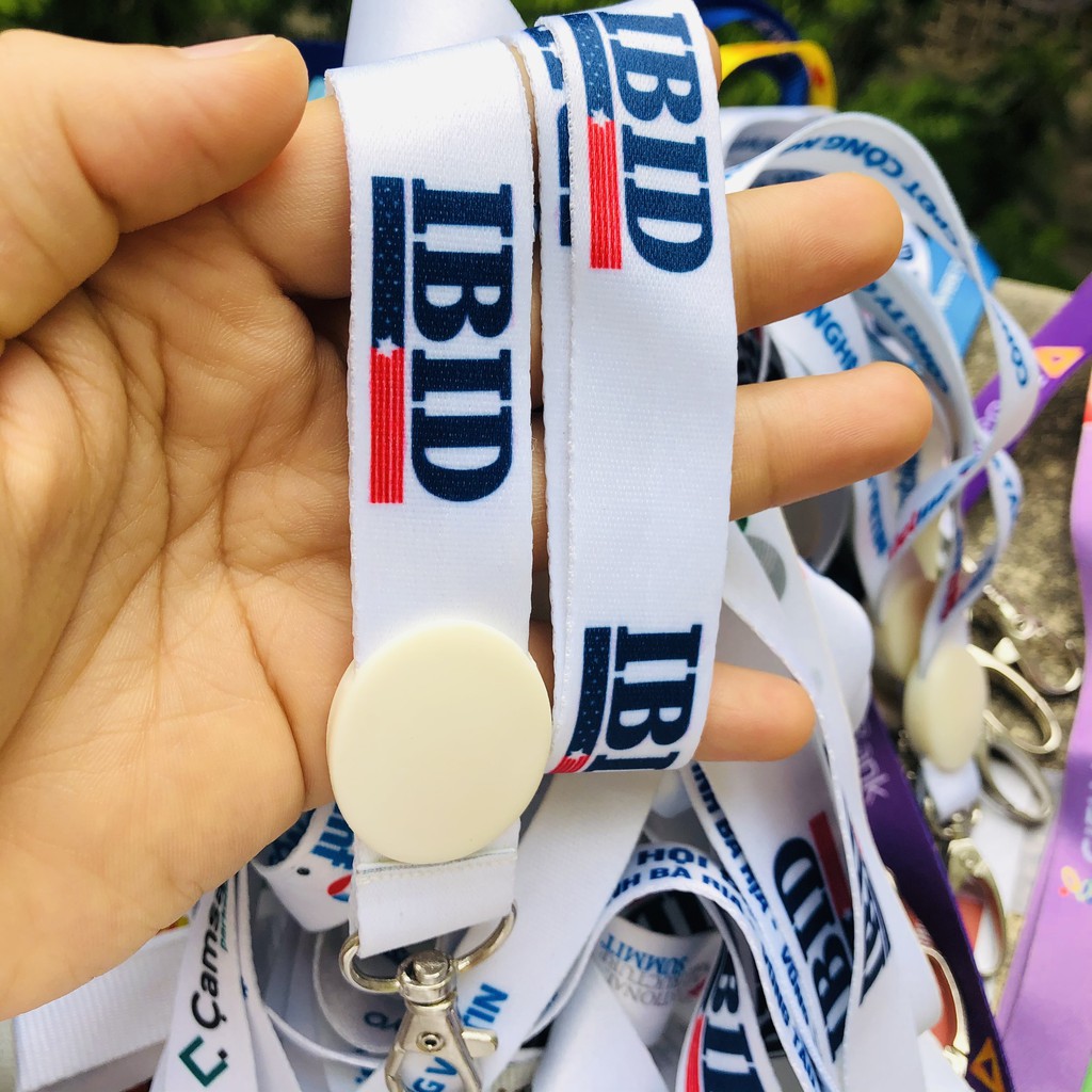 In Dây Đeo Thẻ Theo Yêu Cầu tại TP HCM - Sản xuất dây đeo thẻ.