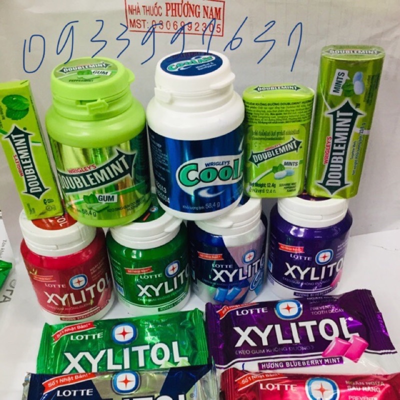 Kẹo gum không đường Lotte Xylitol