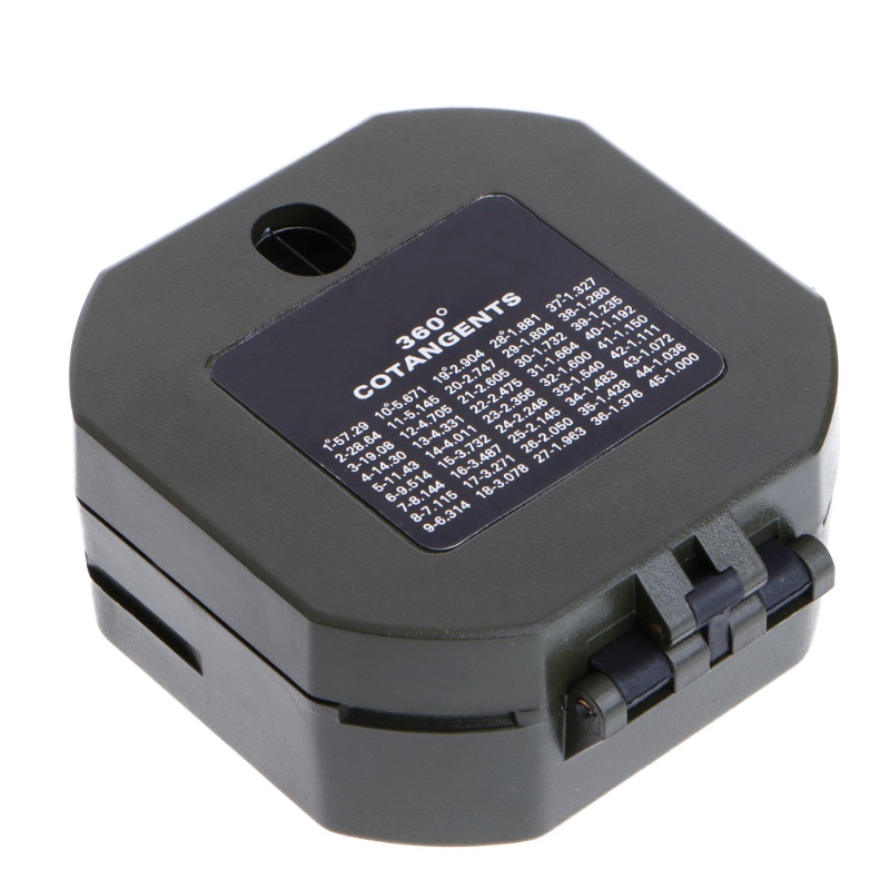 La Bàn Chuyển Đổi 0-360 Độ Độ Chính Xác Cao Bằng Nhựa Tiện Dụng Mang Theo Du Lịch Cắm Trại