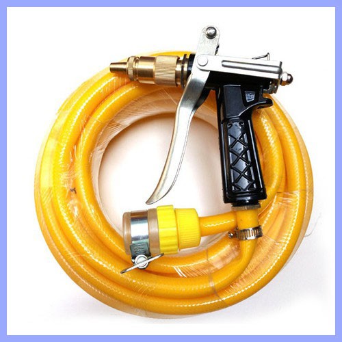 Vòi xịt tăng áp 10m, 15m và 20m rửa xe, tưới cây, vệ sinh nhà cửa, vòi rửa xe cao áp đầu kim loại dây mềm cao cấp