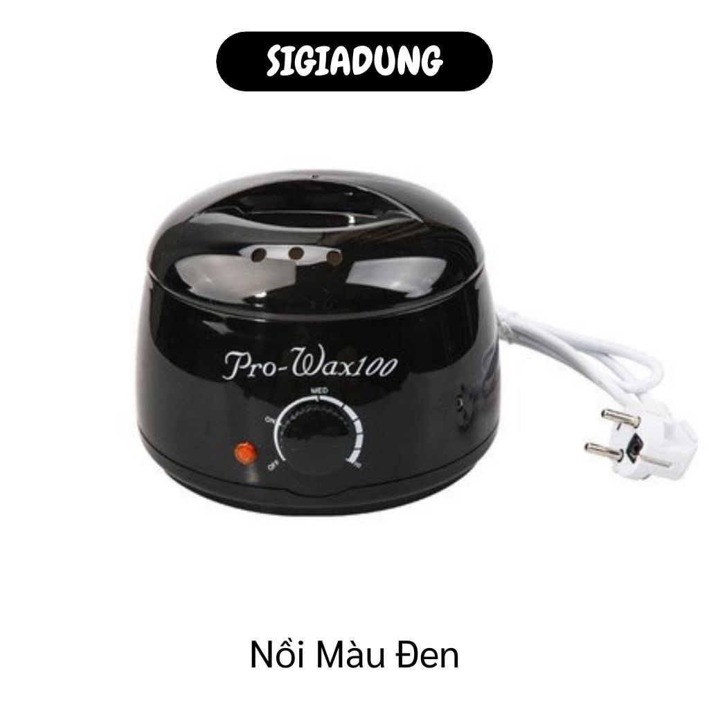 [SALE] Nồi nấu sáp nóng chảy TẶNG QUE GỖ  Nồi đun sáp wax lông Pro-wax100 Pro 200 loại 1 dây đồng ổ cắm lớn 8582