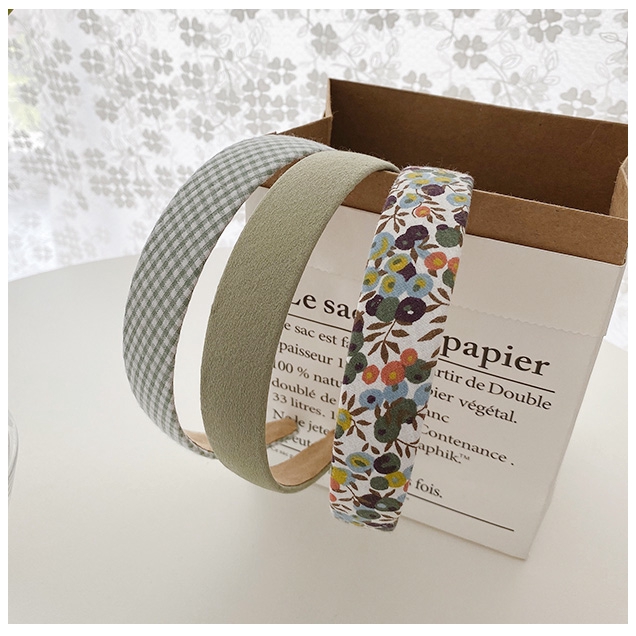 Cài tóc in nhiều họa tiết phong cách retro thời trang cho nữ