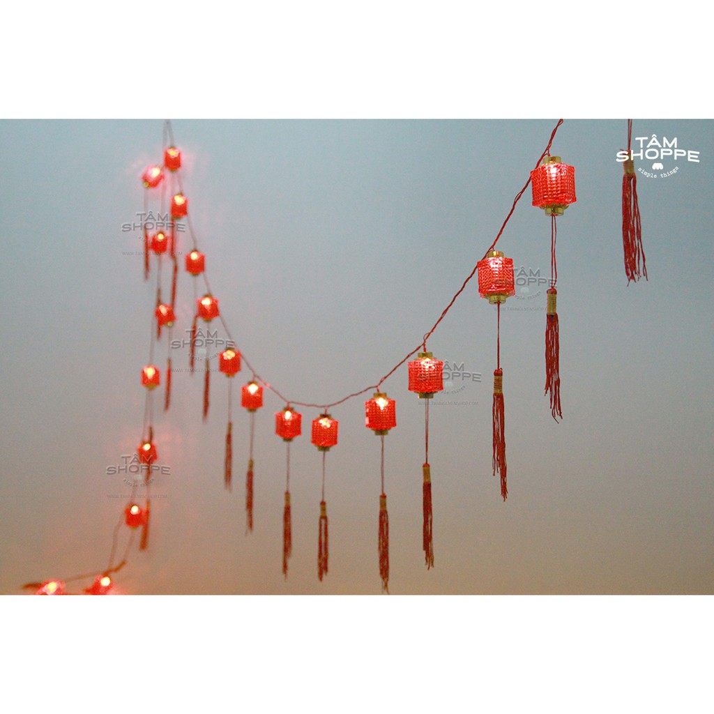 [LOẠI 1] Dây đèn pháo trang trí tết số 05