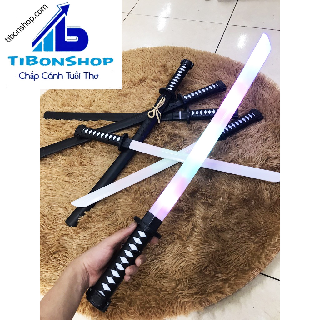 Đồ chơi kiếm nhựa Katana - Đồ chơi kiếm katana nhựa có đèn và âm thanh có tặng kèm pin