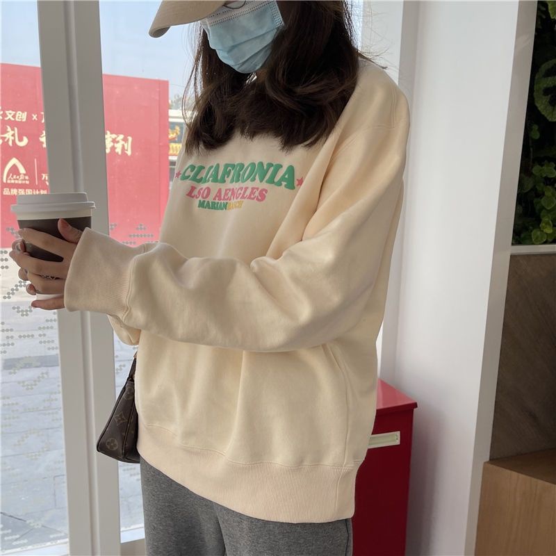 Áo sweater nỉ Mariah hàn